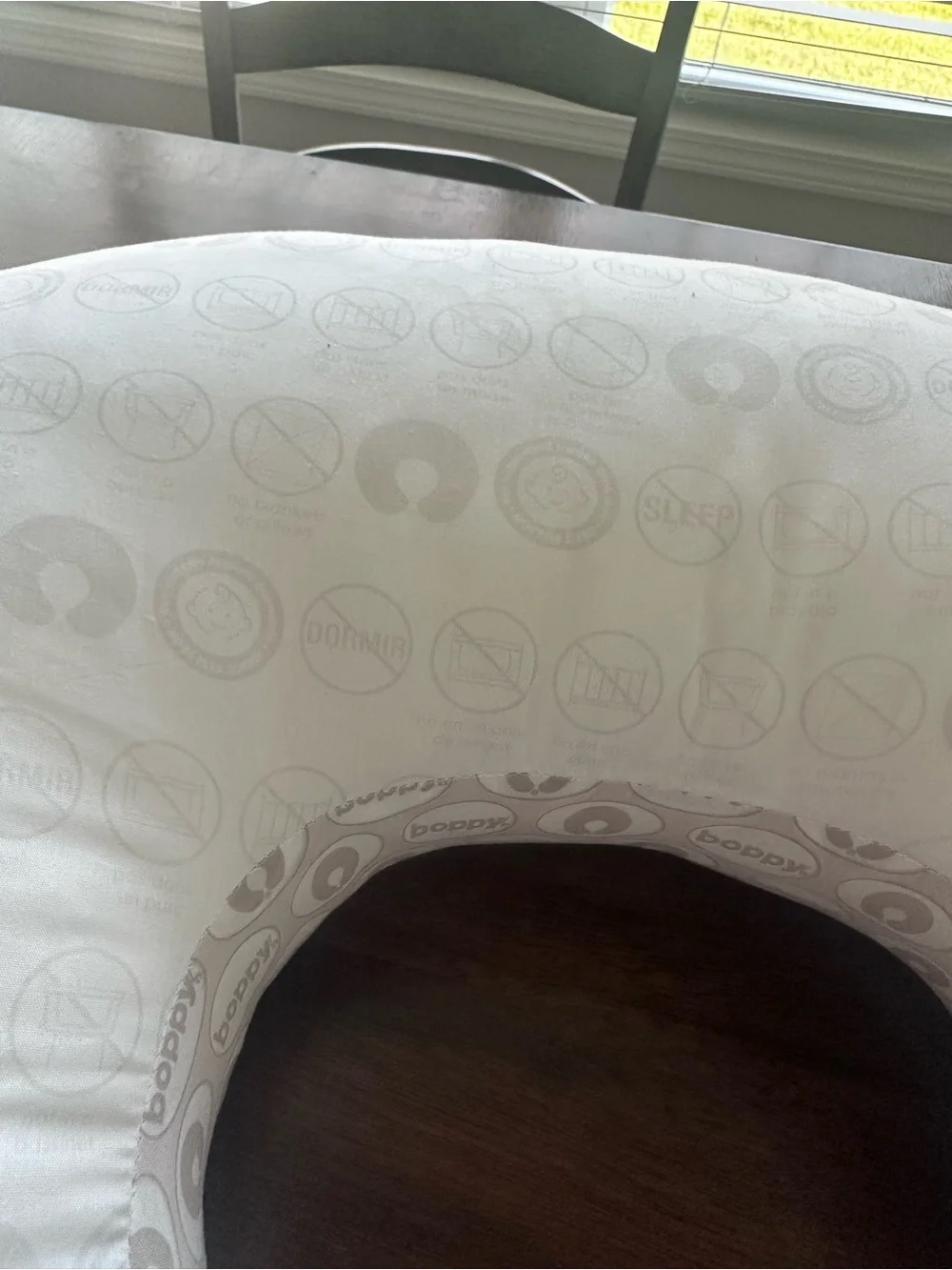 Boppy White Nursing Support Pillow
